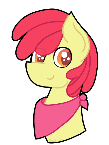 Size: 1257x1671 | Tagged: safe, artist:ivybrush, banned from derpibooru, deleted from derpibooru, derpibooru import, apple bloom, applebuck, rule 63, solo