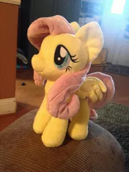 Size: 2448x3264 | Tagged: safe, banned from derpibooru, deleted from derpibooru, derpibooru import, fluttershy, 4de, irl, photo, plushie, solo
