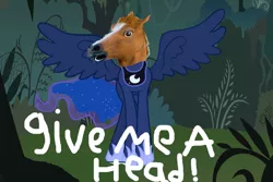 Size: 1019x681 | Tagged: safe, banned from derpibooru, deleted from derpibooru, derpibooru import, princess luna, draw on me, exploitable meme, give me a head, hoers mask, lol, mask, meme, wat