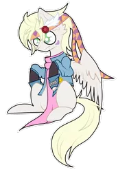 Size: 1024x1491 | Tagged: safe, artist:diego-brandosaur, banned from derpibooru, deleted from derpibooru, derpibooru import, ponified, pony, battle tendency, caesar zeppeli, clothes, headband, jacket, jojo's bizarre adventure, scarf, solo, this will end in tears