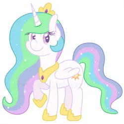 Size: 1280x1280 | Tagged: safe, artist:stephanoodle, banned from derpibooru, deleted from derpibooru, derpibooru import, princess celestia, simple background, solo, watermark, white background