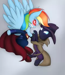 Size: 1400x1600 | Tagged: safe, artist:onlytheponies, banned from derpibooru, deleted from derpibooru, derpibooru import, mare do well, rainbow dash, superman, supermare