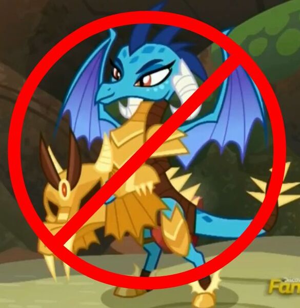 Size: 595x610 | Tagged: safe, banned from derpibooru, deleted from derpibooru, derpibooru import, edit, edited screencap, screencap, princess ember, gauntlet of fire, downvote bait, no symbol, op is a faggot, op is annoyed by your retardness, op is salty, poop, spoiler, vulgar