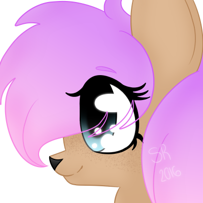 Size: 400x400 | Tagged: safe, artist:prettyboyace, banned from derpibooru, deleted from derpibooru, derpibooru import, oc, oc:bokkie, unofficial characters only, deer, deer pony, original species, bust, cute, portrait, solo