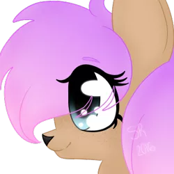 Size: 400x400 | Tagged: safe, artist:prettyboyace, banned from derpibooru, deleted from derpibooru, derpibooru import, oc, oc:bokkie, unofficial characters only, deer, deer pony, original species, bust, cute, portrait, solo