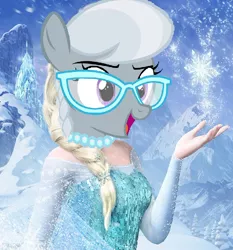 Size: 630x675 | Tagged: safe, banned from derpibooru, deleted from derpibooru, derpibooru import, edit, edited screencap, screencap, silver spoon, 1000 hours in ms paint, elsa, frozen (movie), ms paint, quality, silver elspoon, so much nope