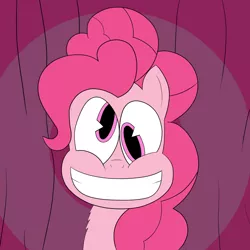 Size: 1280x1281 | Tagged: safe, artist:php47, banned from derpibooru, deleted from derpibooru, derpibooru import, cross-eyed, derp, faic, grin, pink horse daily, smiling, solo