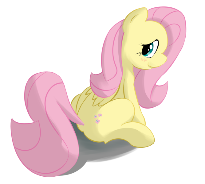 Size: 3000x2700 | Tagged: suggestive, artist:l1zardr0ckets, banned from derpibooru, deleted from derpibooru, derpibooru import, fluttershy, blushing, butt, cute, flank, plot