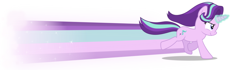 Size: 6173x1889 | Tagged: safe, artist:chebut, banned from derpibooru, deleted from derpibooru, derpibooru import, starlight glimmer, every little thing she does, absurd resolution, accelero, image, magic, png, simple background, solo, transparent background, vector