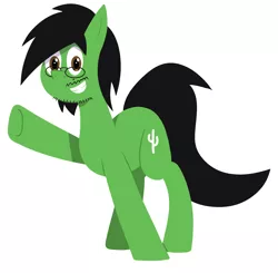 Size: 2216x2176 | Tagged: safe, artist:b-cacto, banned from derpibooru, deleted from derpibooru, derpibooru import, oc, oc:cactus needles, unofficial characters only, earth pony, solo