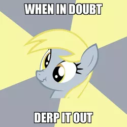 Size: 512x512 | Tagged: safe, banned from derpibooru, deleted from derpibooru, derpibooru import, derpy hooves, advice meme, exploitable meme, meme