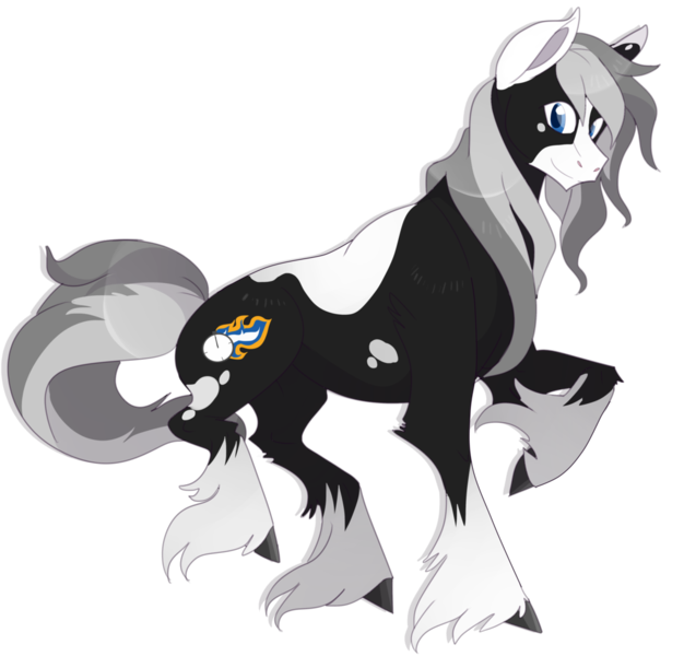 Size: 1024x982 | Tagged: safe, artist:rannarbananar, banned from derpibooru, deleted from derpibooru, derpibooru import, oc, oc:checkered flag, unofficial characters only, earth pony, pony, looking at you, simple background, solo, unshorn fetlocks, white background