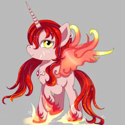 Size: 3000x3000 | Tagged: safe, artist:hanaty, banned from derpibooru, deleted from derpibooru, derpibooru import, oc, unofficial characters only, alicorn, pony, alicorn oc, female, horn, raised hoof, simple background, solo, wings