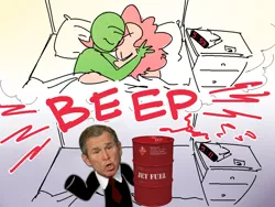 Size: 1000x750 | Tagged: safe, banned from derpibooru, deleted from derpibooru, derpibooru import, pinkie pie, oc, oc:anon, 9/11, george w. bush, jet fuel can't melt steel beams