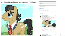 Size: 1397x783 | Tagged: safe, banned from derpibooru, deleted from derpibooru, derpibooru import, screencap, filthy rich, barely pony related, downvote bait, link in source, the man they call ghost, true capitalist radio, website
