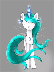 Size: 2207x2935 | Tagged: safe, artist:hanaty, banned from derpibooru, deleted from derpibooru, derpibooru import, oc, unofficial characters only, crystal pony, pony, elementarypony, male, snow, solo, winterpony
