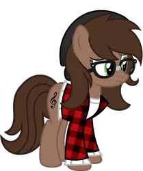 Size: 1280x1534 | Tagged: safe, artist:fletcherthehuntress, banned from derpibooru, deleted from derpibooru, derpibooru import, oc, oc:avery, unofficial characters only, earth pony, pony, clothes, female, glasses, mare, simple background, solo, transparent background