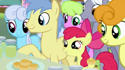 Size: 1280x720 | Tagged: safe, banned from derpibooru, deleted from derpibooru, derpibooru import, screencap, apple bloom, applejack, bella breeze, captain ironhead, carrot top, flash magnus, fluttershy, golden harvest, goldengrape, grimhoof, linky, nimbus dash, pinkie pie, rainbow dash, rarity, royal riff, scootaloo, shoeshine, sir colton vines iii, somnambula, sphinx (character), sweetie belle, twilight sparkle, dragon, earth pony, pegasus, sphinx, unicorn, campfire tales, the perfect pear, spoiler:s07, animated, campfire, camping, cave, discovery family logo, female, filly, fire, flying, injured, male, mane six, mare, promo, shield, silhouette, singing, sitting, sound, stallion, webm, youtube link