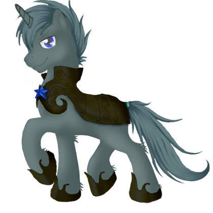 Size: 420x420 | Tagged: safe, artist:soulcreeper12, banned from derpibooru, deleted from derpibooru, derpibooru import, oc, oc:scope sight, unofficial characters only, pony, unicorn, 2018 community collab, derpibooru community collaboration, armor, low res image, lowres, photoshop, simple background, transparent background