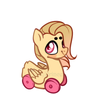 Size: 309x306 | Tagged: safe, artist:lullabyprince, banned from derpibooru, deleted from derpibooru, derpibooru import, oc, unofficial characters only, duck, duck pony, original species, pony, wheelpone, female, mare, simple background, solo, transparent background