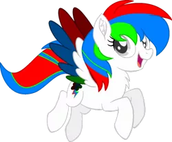 Size: 1024x842 | Tagged: safe, artist:mythicspeed, banned from derpibooru, deleted from derpibooru, derpibooru import, oc, oc:mythic speed, unofficial characters only, pegasus, pony, colored wings, female, mare, movie accurate, multicolored wings, simple background, solo, transparent background, wings