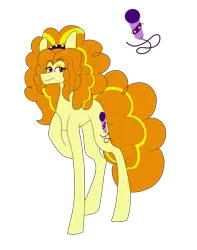 Size: 2579x3271 | Tagged: safe, artist:thehappiestgolucky, banned from derpibooru, deleted from derpibooru, derpibooru import, adagio dazzle, ponified, pony, solo