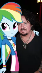 Size: 631x1106 | Tagged: safe, artist:grapefruitface1, banned from derpibooru, deleted from derpibooru, derpibooru import, rainbow dash, human, equestria girls, equestria girls (movie), canon x music, celebrity, equestria girls in real life, facial hair, irl, irl human, music, musician, photo, shipping, steve lukather, toto (band)