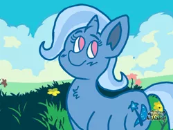 Size: 1024x768 | Tagged: safe, artist:xppp1n, banned from derpibooru, deleted from derpibooru, derpibooru import, trixie, pony, unicorn, 3ds, chest fluff, pokemon art academy, solo