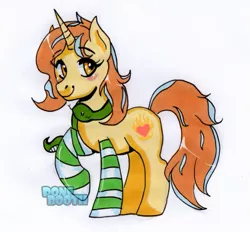 Size: 549x510 | Tagged: safe, artist:ponebooth, banned from derpibooru, deleted from derpibooru, derpibooru import, oc, oc:cinderheart, unofficial characters only, pony, unicorn, clothes, female, mare, socks, solo, striped socks, traditional art
