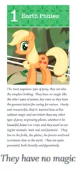 Size: 363x780 | Tagged: safe, banned from derpibooru, deleted from derpibooru, derpibooru import, applejack, earth pony, concept, concept art, earth pony magic, error, lauren faust, s1, show bible, text, word of faust