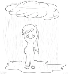 Size: 1280x1403 | Tagged: safe, artist:ookamithewolf1, banned from derpibooru, deleted from derpibooru, derpibooru import, sunshower raindrops, 30 minute art challenge, rain, wet