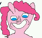 Size: 168x153 | Tagged: safe, artist:dellovan, banned from derpibooru, deleted from derpibooru, derpibooru import, pinkie pie, faic, ms paint, stylistic suck