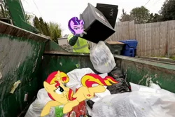 Size: 1807x1204 | Tagged: safe, banned from derpibooru, deleted from derpibooru, derpibooru import, starlight glimmer, sunset shimmer, abuse, drama bait, shimmerbuse, shitposting, starlight glimmer is best pony, trash