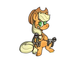 Size: 1251x988 | Tagged: safe, artist:67fats, banned from derpibooru, deleted from derpibooru, derpibooru import, applejack, sloth, simple background, transparent background