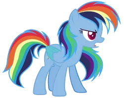 Size: 1688x1336 | Tagged: safe, artist:diamond-chiva, banned from derpibooru, deleted from derpibooru, derpibooru import, oc, oc:thunder star, pegasus, pony, female, mare, offspring, parent:rainbow dash, parent:soarin', parents:soarindash, simple background, solo, transparent background