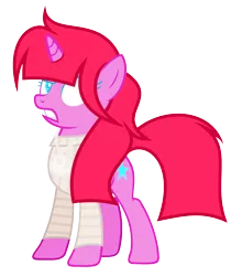 Size: 1848x2104 | Tagged: safe, artist:diamond-chiva, banned from derpibooru, deleted from derpibooru, derpibooru import, oc, oc:starry pie, unofficial characters only, pony, unicorn, base used, clothes, female, mare, simple background, solo, sweater, transparent background