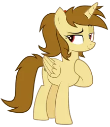 Size: 600x690 | Tagged: safe, artist:sovfleetfoot, banned from derpibooru, deleted from derpibooru, derpibooru import, oc, oc:katya ironstead, unofficial characters only, alicorn, pony, alicorn oc, female, horn, mare, simple background, solo, transparent background, wings