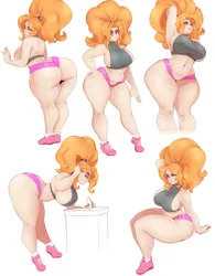 Size: 2628x3375 | Tagged: suggestive, artist:sundown, banned from derpibooru, deleted from derpibooru, derpibooru import, adagio dazzle, human, adagio dat-azzle, armpits, ass, breasts, busty adagio dazzle, butt, female, humanized, solo, solo female