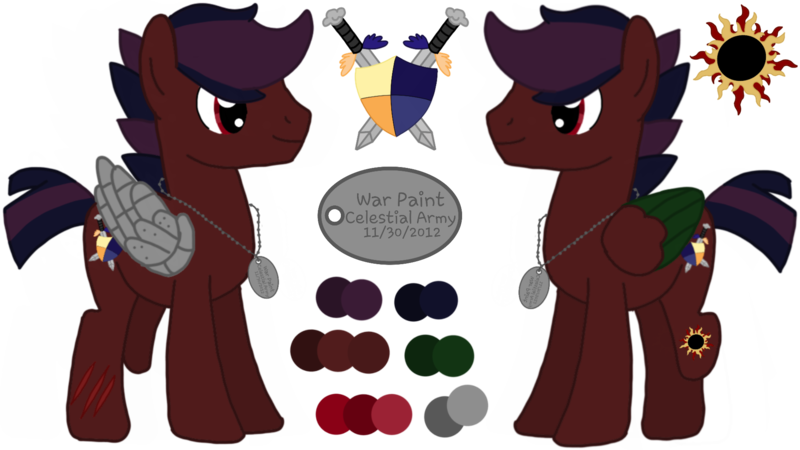 Size: 1920x1080 | Tagged: safe, artist:xoradoodles, banned from derpibooru, deleted from derpibooru, derpibooru import, oc, oc:war paint, pegasus, pony, amputee, artificial wings, augmented, male, missing limb, prosthetic limb, prosthetic wing, prosthetics, reference sheet, simple background, solo, stallion, stump, transparent background, wings