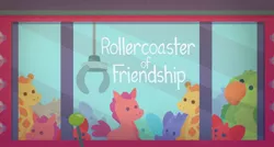 Size: 944x506 | Tagged: safe, banned from derpibooru, deleted from derpibooru, derpibooru import, bird, giraffe, parrot, pony, equestria girls, equestria girls series, rollercoaster of friendship, leak, crane game, me my selfie and i, plushie, title card