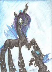 Size: 762x1049 | Tagged: safe, banned from derpibooru, deleted from derpibooru, derpibooru import, queen chrysalis, changeling