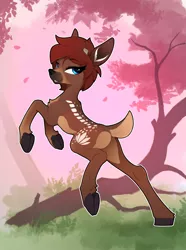 Size: 1500x2020 | Tagged: safe, artist:yakovlev-vad, banned from derpibooru, deleted from derpibooru, derpibooru import, oc, deer, doc, female, solo
