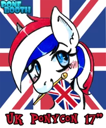 Size: 400x482 | Tagged: safe, artist:ponebooth, banned from derpibooru, deleted from derpibooru, derpibooru import, oc, solo, uk ponycon, united kingdom