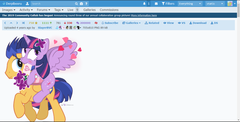 Size: 1366x698 | Tagged: safe, artist:dm29, banned from derpibooru, deleted from derpibooru, derpibooru import, edit, flash sentry, twilight sparkle, twilight sparkle (alicorn), alicorn, pegasus, pony, derpibooru, blushing, bouquet, box, box of chocolates, brony history, carrying, cute, cutie mark, derpibooru history, diasentres, female, flashlight, flower, flower in hair, folded wings, food, happy, heart, hearts and hooves day, holiday, hoof hold, julian yeo is trying to murder us, legendary, letter, lilacs, looking back, looking up, male, mare, meta, mouth hold, ponies riding ponies, raised hoof, riding, shipping, signature, simple background, smiling, spread wings, stallion, straight, trotting, twiabetes, valentine's day, valentine's day card, wings