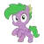 Size: 838x825 | Tagged: safe, artist:trini-mite, banned from derpibooru, deleted from derpibooru, derpibooru import, spike, ponified, dragon, pegasus, image, male, png, ponified spike, solo, species swap, winged spike