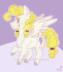 Size: 400x460 | Tagged: safe, artist:gabby-skies, banned from derpibooru, deleted from derpibooru, derpibooru import, baby surprise, surprise, pony, deviantart watermark, g1, g1 to g4, generation leap, obtrusive watermark, solo, watermark