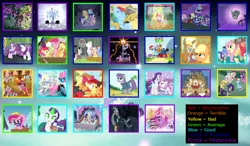Size: 988x576 | Tagged: safe, banned from derpibooru, deleted from derpibooru, derpibooru import, ahuizotl, applejack, big macintosh, bulk biceps, cheese sandwich, coco pommel, daring do, diamond tiara, discord, doctor caballeron, fili-second, flam, fleetfoot, flim, fluttershy, goldie delicious, granny smith, humdrum, lord tirek, mane-iac, masked matter-horn, maud pie, mistress marevelous, ms. harshwhinny, pinkie pie, pony of shadows, princess cadance, princess celestia, princess luna, radiance, rainbow dash, rarity, saddle rager, seabreeze, silver spoon, soarin', spike, spitfire, suri polomare, tree of harmony, trenderhoof, twilight sparkle, zapp, zecora, bat pony, breezie, bats!, castle mane-ia, daring don't, equestria games (episode), filli vanilli, flight to the finish, for whom the sweetie belle toils, inspiration manifestation, it ain't easy being breezies, leap of faith, maud pie (episode), pinkie apple pie, pinkie pride, rainbow falls, rarity takes manehattan, season 4, simple ways, somepony to watch over me, testing testing 1-2-3, the crystal empire, three's a crowd, trade ya, twilight's kingdom, twilight time, apple jewel dress, bat ponified, boulder, castle of the royal pony sisters, chest of harmony, element of generosity, element of honesty, element of kindness, element of laughter, element of loyalty, element of magic, elements of harmony, equestria games, flim flam brothers, flim flam miracle curative tonic, flutterbat, glass of water, manehattan, mane six, plunderseeds, power ponies, race swap, rainbow, rainbow power, twilight's castle, wonderbolts