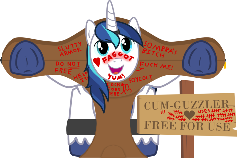 Size: 1804x1207 | Tagged: questionable, banned from derpibooru, deleted from derpibooru, derpibooru import, edit, editor:feathertrap, vector edit, shining armor, pony, unicorn, 1000 hours in gimp, blushing, body writing, bondage, degradation, eager, embarrassed, frog (hoof), heart, hooves up, horn, horn ring, humiliation, implied gay, implied king sombra, implied oral, implied sex, male, malesub, public humiliation, ring, sex slave, shackles, sign, simple background, slave, solo, stallion, stocks, submissive, tally marks, text, transparent background, underhoof, unshorn fetlocks, vector, vulgar