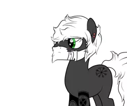 Size: 1200x1000 | Tagged: safe, artist:arrgus-korr, banned from derpibooru, deleted from derpibooru, derpibooru import, oc, unofficial characters only, earth pony, pony, base used, beard, celtic knot, cutie mark, facial hair, halfbody, male, piercing, simple background, solo, stallion, tattoo, viking, white background