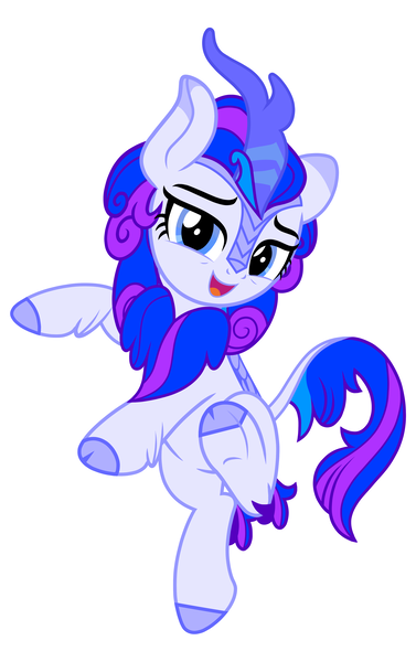 Size: 3170x5042 | Tagged: safe, artist:sporadic night, banned from derpibooru, deleted from derpibooru, derpibooru import, oc, oc:starglow twinkle, unofficial characters only, kirin, cute, female, hooves, image, png, smiling, solo, vector
